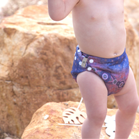'Nangari-To Sleep' OSFM Side Snapping Cloth Nappy