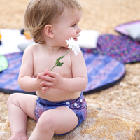 'Nangari-To Sleep' OSFM Side Snapping Cloth Nappy