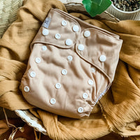Bare Love 'Basics' cloth nappy - Sand