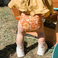 Bare Love cloth nappy - Golden Bloom