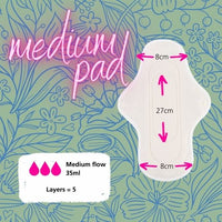 Hannahpad cloth pads - medium
