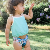 'Bombproof' cloth nappy - Ocean