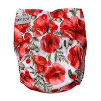 Bare Love Cloth nappy - Poppy