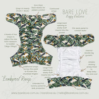 Bare Love Cloth nappy - Combi