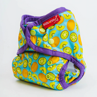 'Kidsaroo' Modern Cloth nappy - Kiwifruit