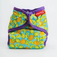 'Kidsaroo' Modern Cloth nappy - Kiwifruit