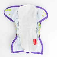 'Kidsaroo' Modern Cloth nappy - Kiwifruit