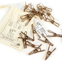 Stainless steel clothes pegs - 40 pack