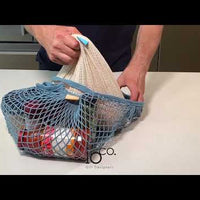 Cotton mesh string grocery bag