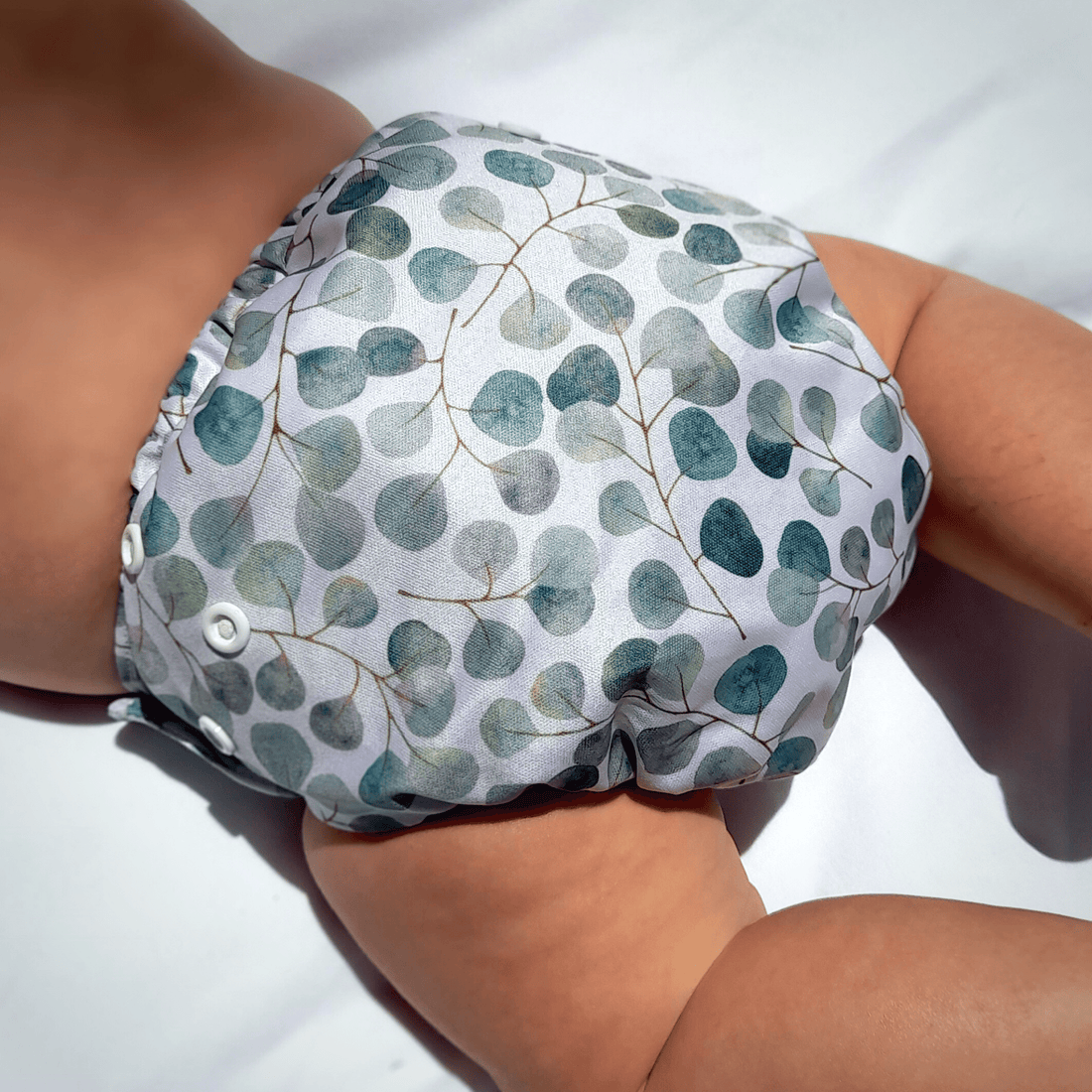'Summer Scents' OSFM Side Snapping Cloth Nappy