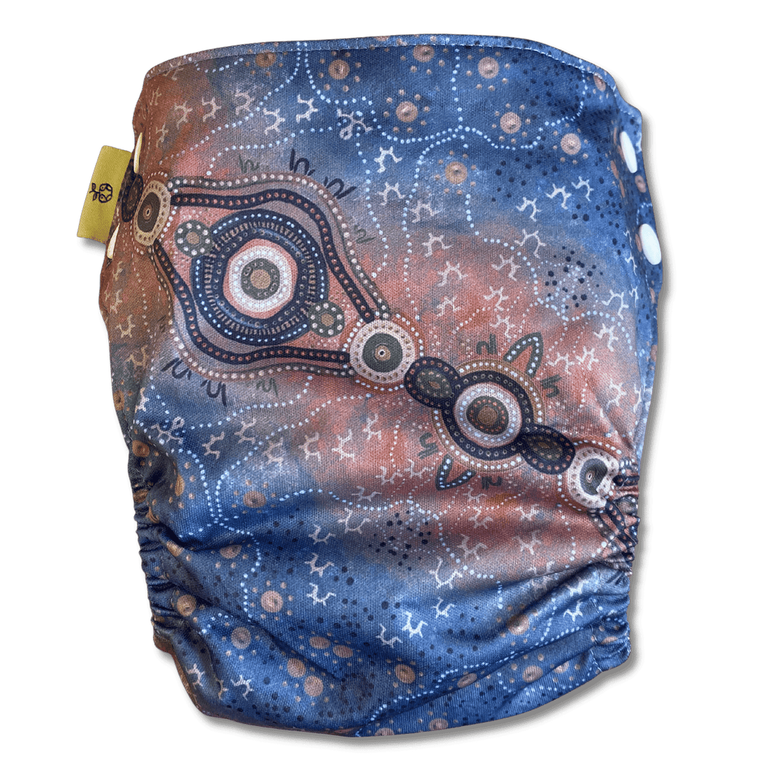 'Nangari-To Sleep' OSFM Side Snapping Cloth Nappy