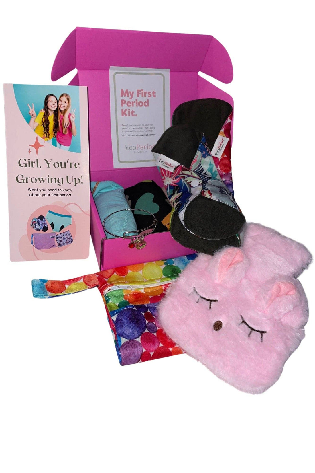 First Period Kit- Period Underwear and Eco Pad Pack