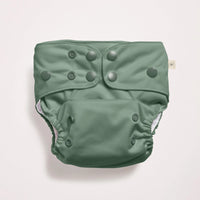 EcoNaps Modern Cloth nappy - Olive