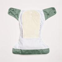 EcoNaps Modern Cloth nappy - Olive