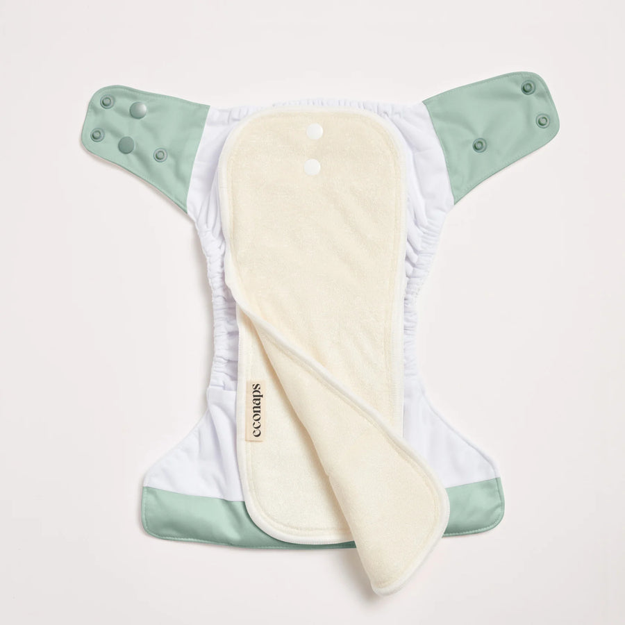 EcoNaps Modern Cloth nappy - Mint