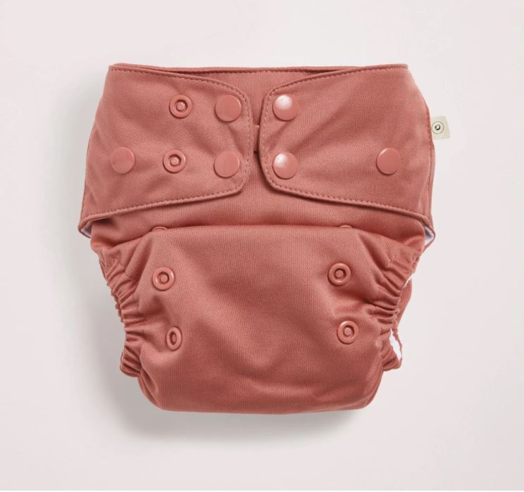 EcoNaps Modern Cloth nappy - Terracotta