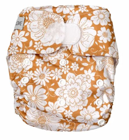 Bare Love cloth nappy - Marigold