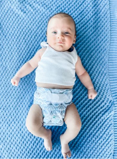 Bare Love cloth nappy - Santorini