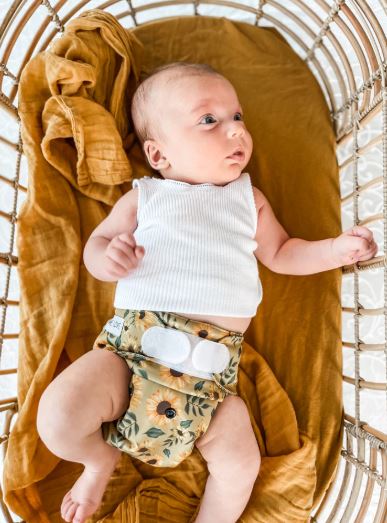 Bare Love cloth nappy - Sunflower Fields