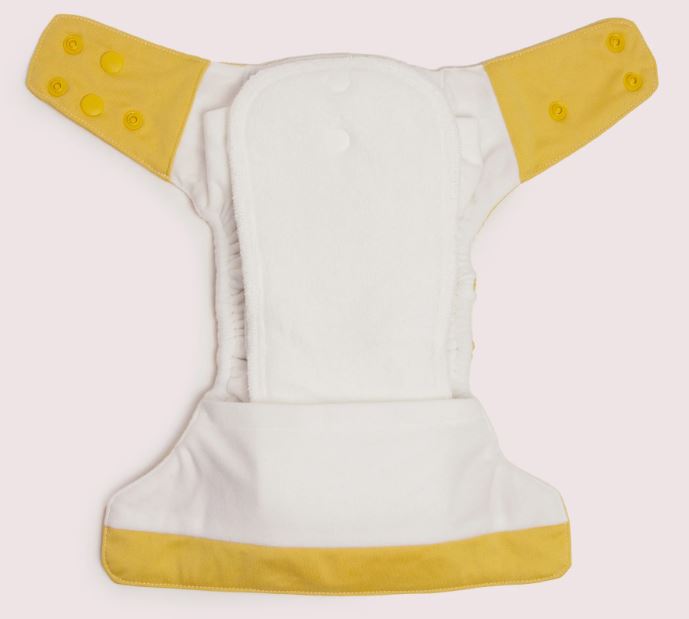 EcoNaps Modern Cloth nappy - Sunflower