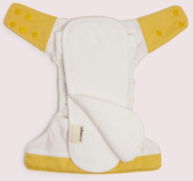 EcoNaps Modern Cloth nappy - Sunflower