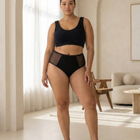 Hemp Period Underwear - High Waist Bikini