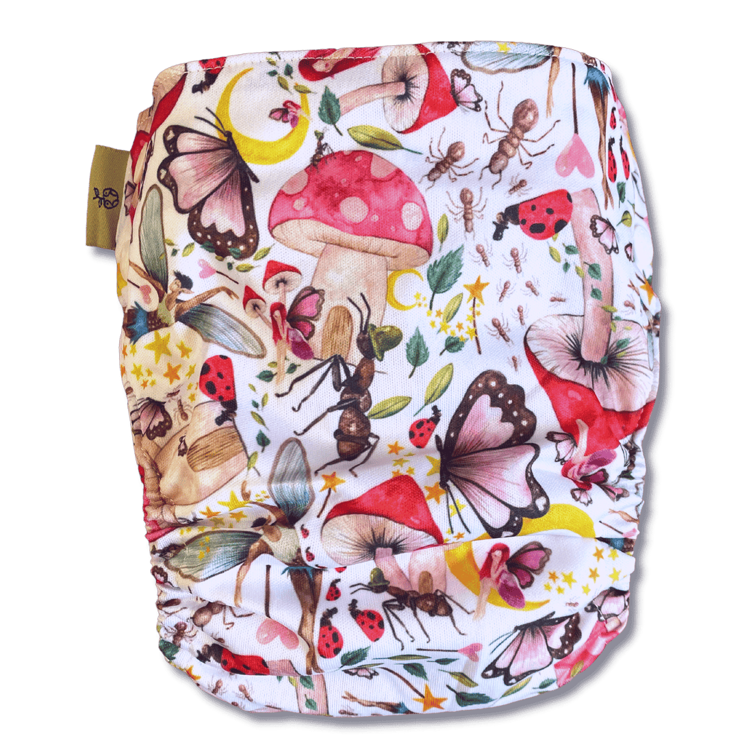 'Enchanted' OSFM Side Snapping Cloth Nappy