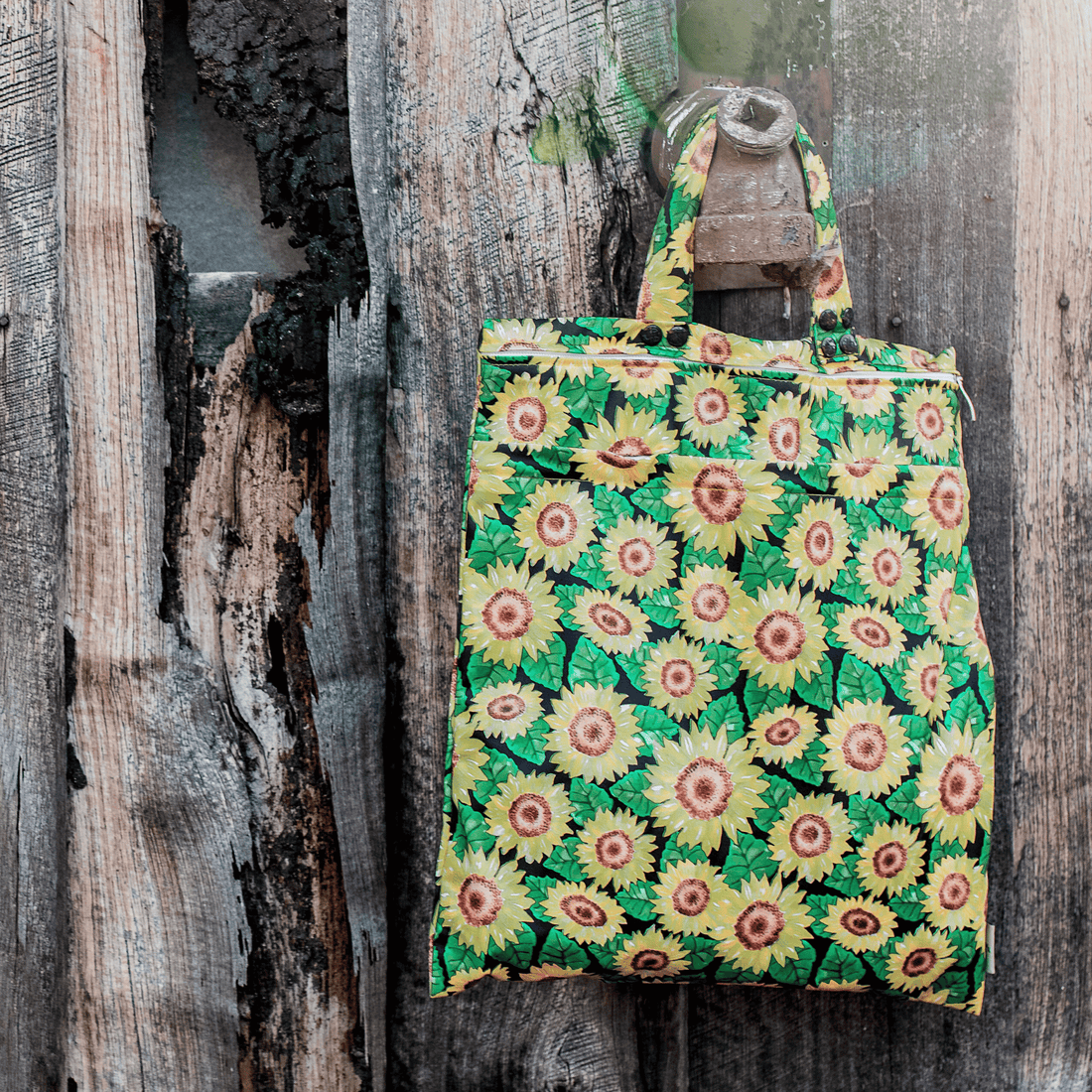 'Sunny Daze' Premium Double Pocket Wet Bag
