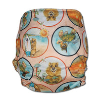 'Connie' OSFM Side Snapping Cloth Nappy