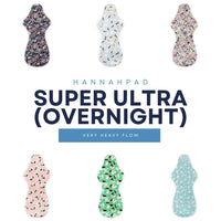 Hannahpad cloth pads - Super ultra (overnight)