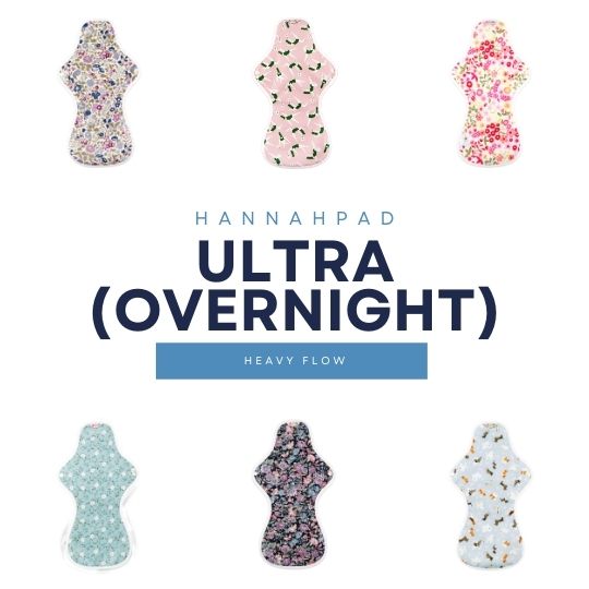 Hannahpad cloth pads - Ultra (overnight)
