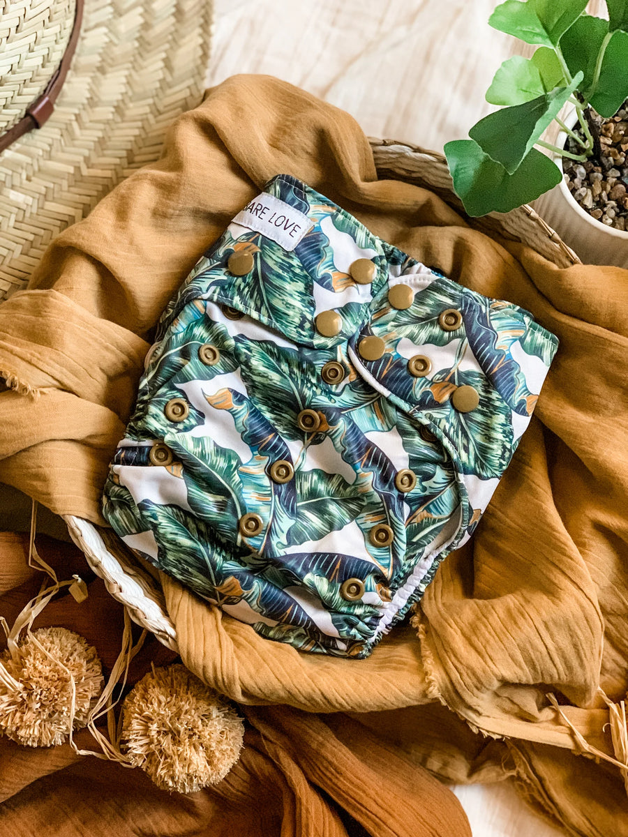 'Bombproof' Cloth nappy - Tropical