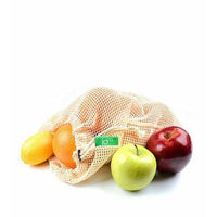 Natural Unbleached Cotton Produce (Food) Bags (Pack of 6)